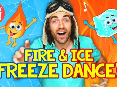 Fire & Ice FREEZE Dance